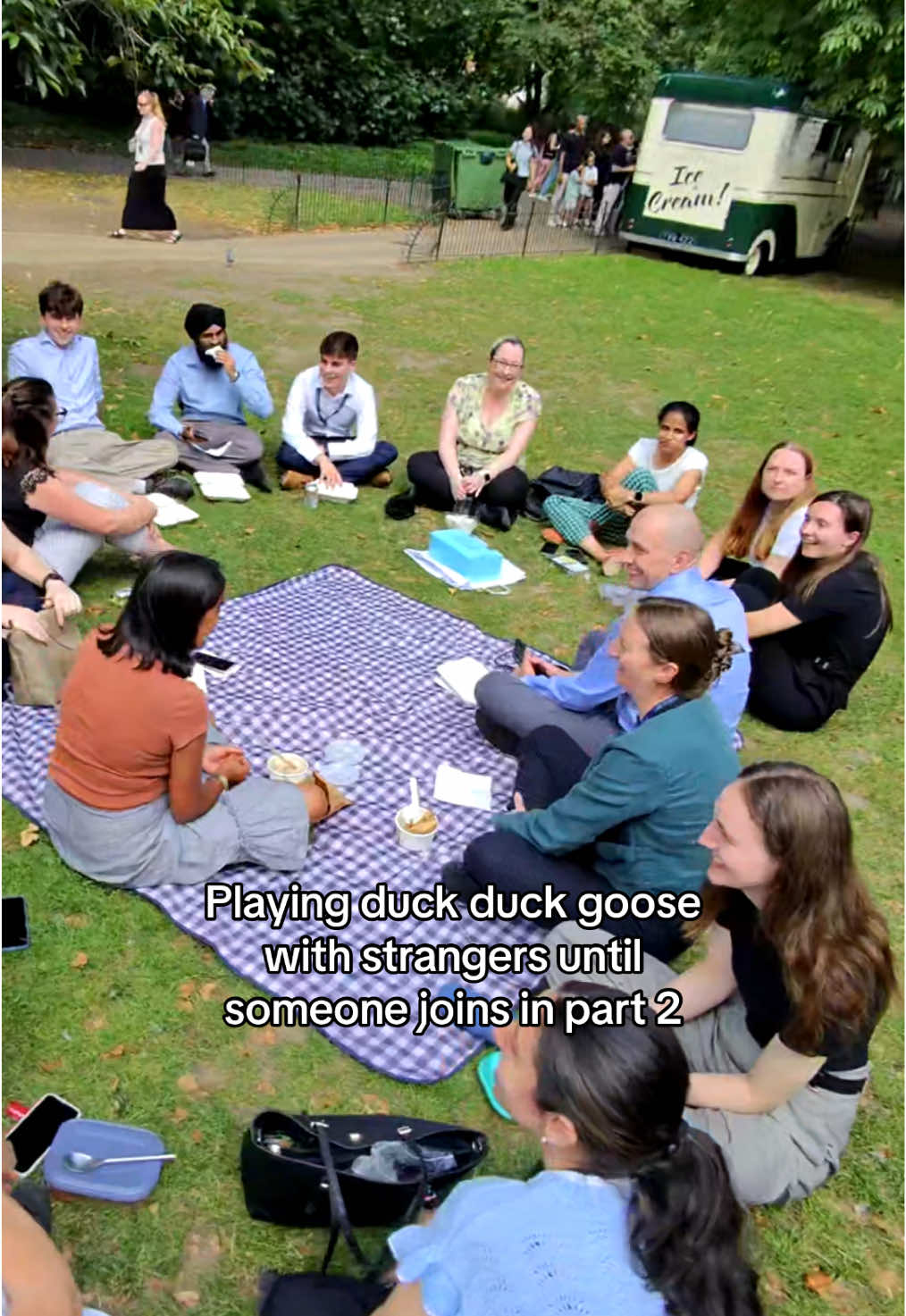 Playing duck duck goose with strangers 😭 #fyp #foryou #viral 