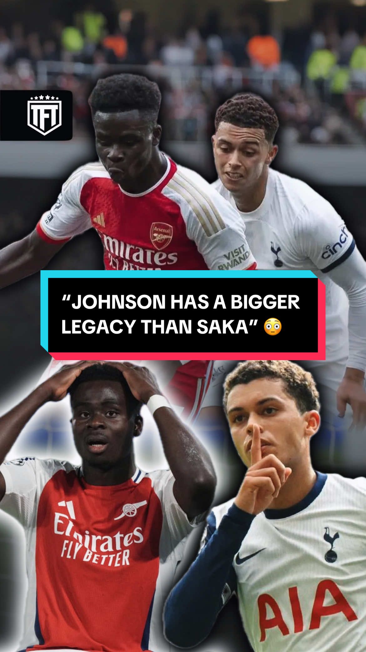 “Brennan Johnson has a BIGGER Legacy than Bukayo Saka” ✨😳 After scoring the winner in the Europa League final last season Henry believes his legacy as it stands is better than Saka’s ⚽️🏆 #spurs #thfc #tottenhamhotspur #brennanjohnson #spursfans  