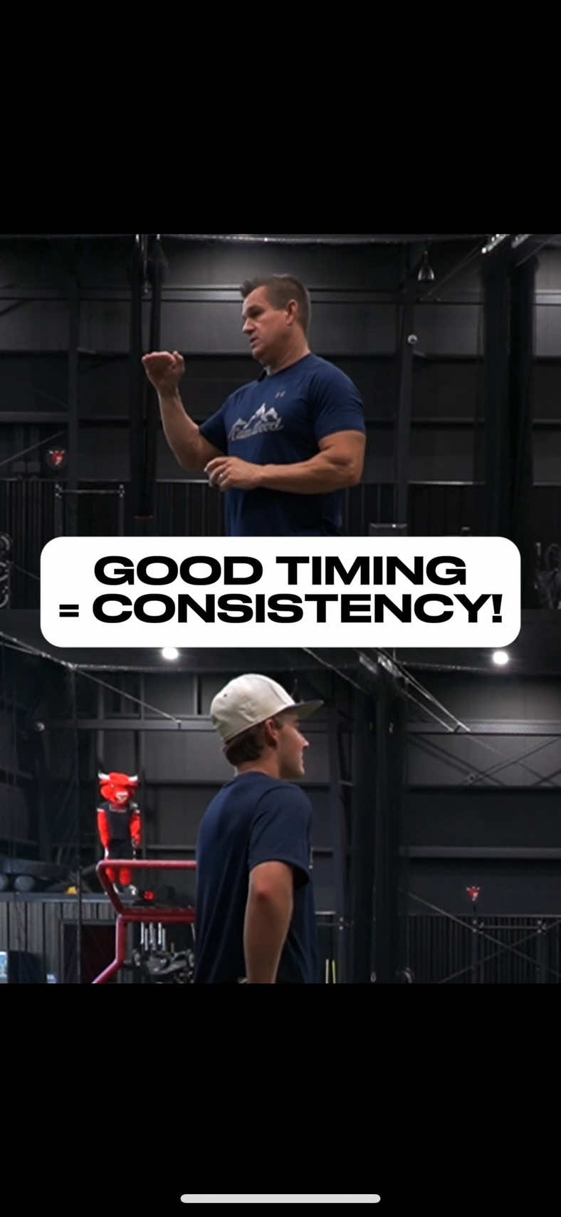 GOOD TIMING = CONSISTENCY!  This is often one of the last things we think about when it comes to being consistent at the plate — “timing.” But it plays a huge role in being both consistent and successful. Listen up to 12-year big leaguer Wes Helms as he explains the importance of timing and how it varies from pitcher to pitcher. #baseball #timing #hitting #approach #success    