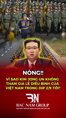 Tại sao ông Kim không cử quân tham gia lễ duyệt binh #tintuc #chinhtri 