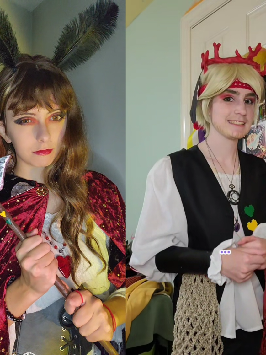 #duet with @Kat :] IT'S KAT'S BIRTHDAY!!!!! Kat you're so wonderful and talented and ur amazing videos kinda really influenced me to actually get into the mcyt fandom so ty for that! ILY FRIEND!!! #lifeseriescosplay #pearlescentmoon #inthelittlewood #limitedlifesmp 