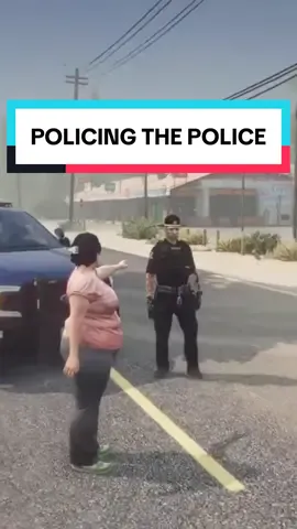Karen policing the police! #karen #gta5 #gtavrp #fivem #fyp 