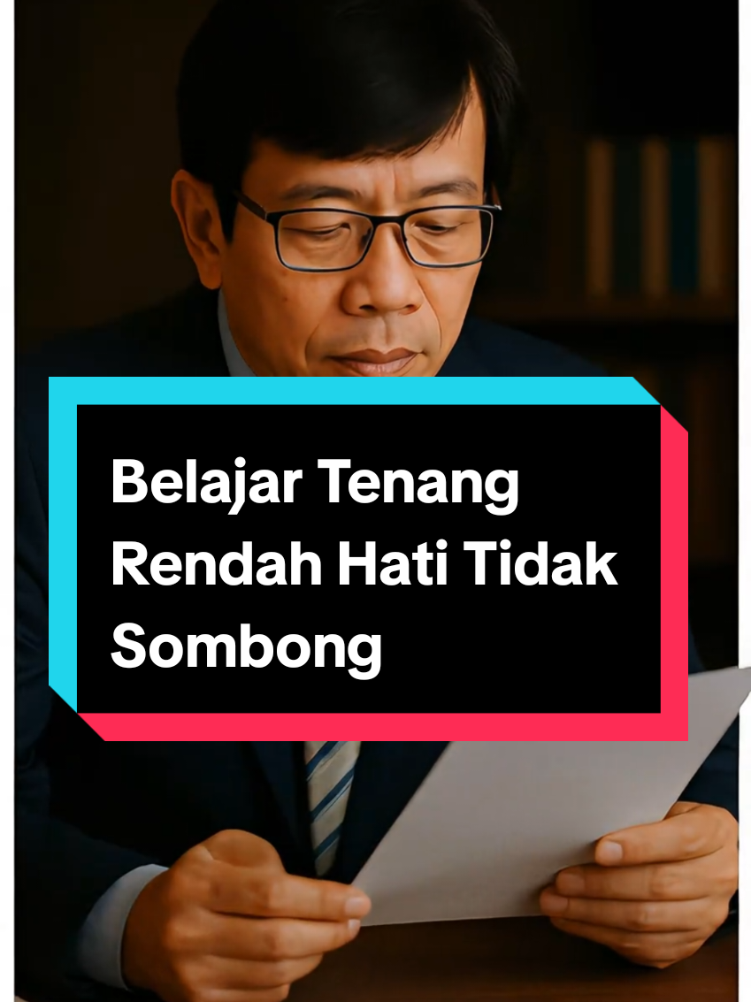Belajar Tenang Rendah Hati Tidak Sombong #belajar #tenang #sabar #rendahhati #tidaksombong 