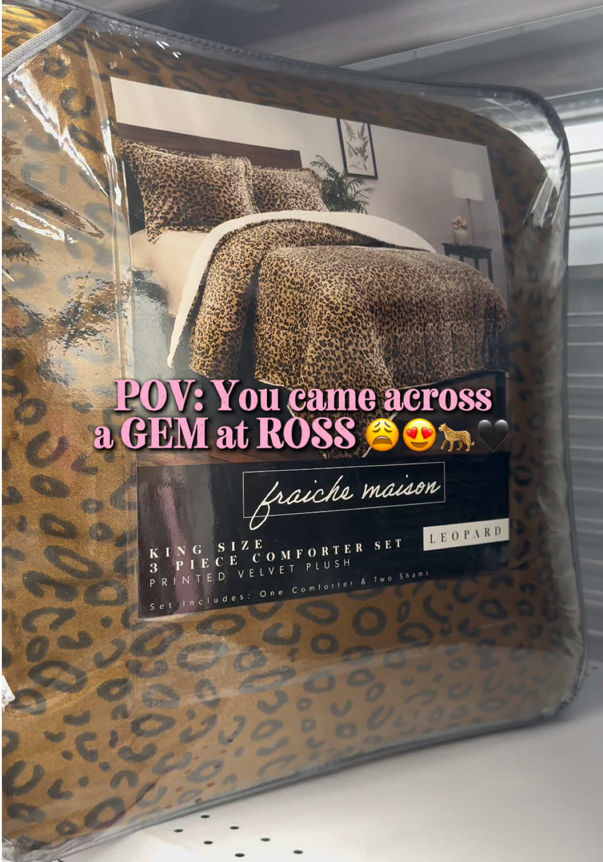 I always told myself since the beginning of time, if I see one of something in a store, it’s MEANT to be brought… PERIOD! It’ll be hard to come across it again if you don’t buy it right then and there 😭✍🏾 It’s called ‘one of them ones’!  #shopping #rossfinds #leopardprint #homedecor #apartmentinspo  