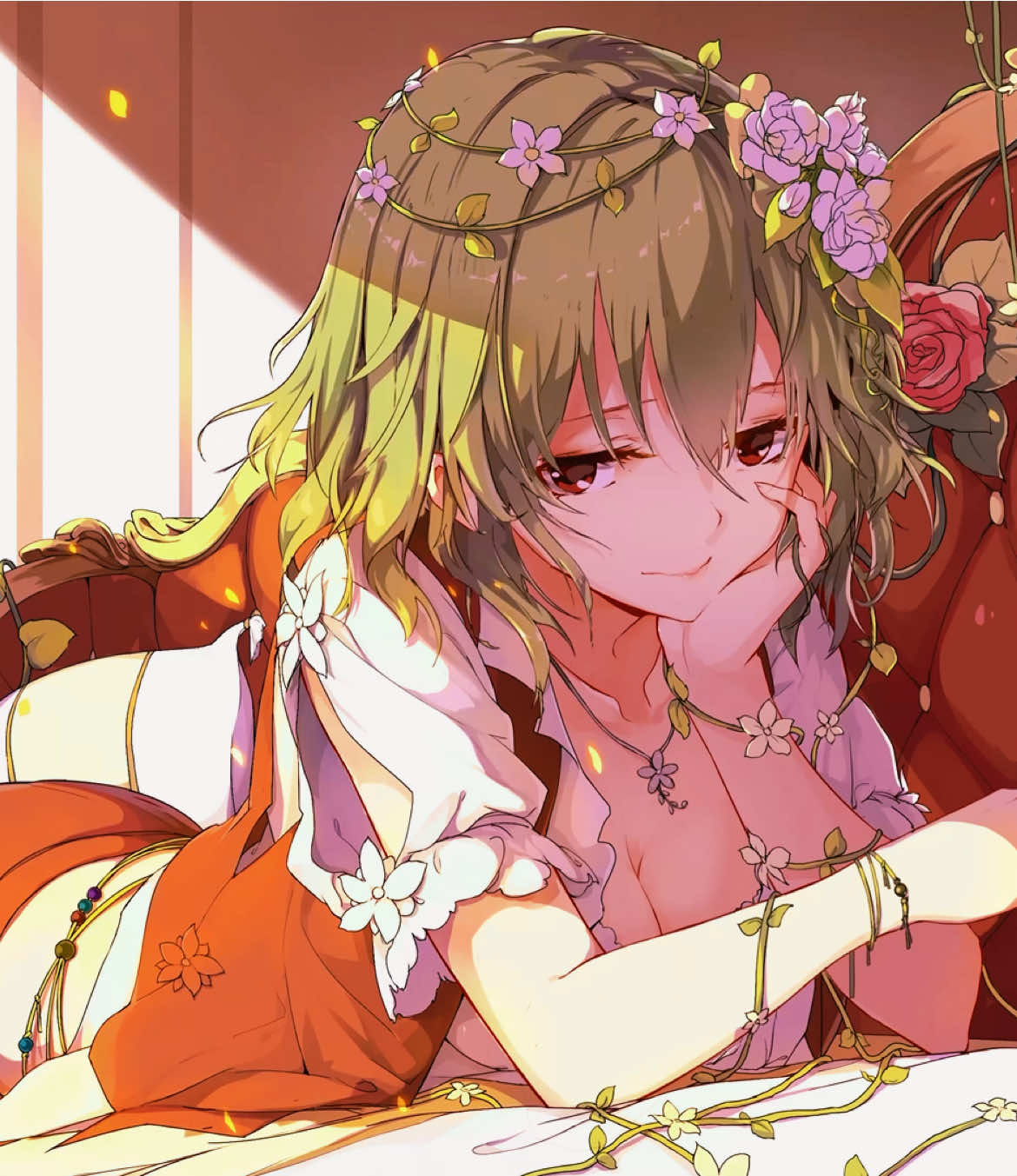 Live Wallpaper Yuuka Kazami Anime Touhou 4K Ultra HD #xuhuong #wallpaper #fyp #ai #anime 