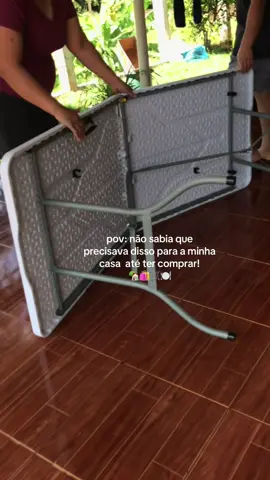 essa mesa dobrável é tudooo pra mim! #casa #decoracao #achadinhos 