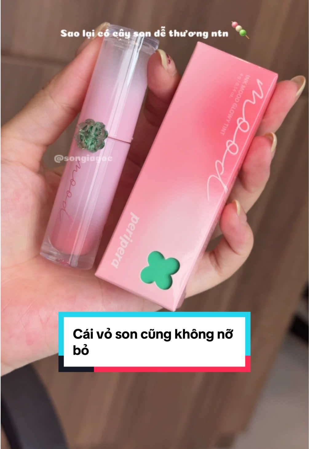 Cái vỏ cũng không nỡ bỏ ink mood glowy 23!! #songiagoc #inkmood #inkmoodglowy23 #peripera #ink23 