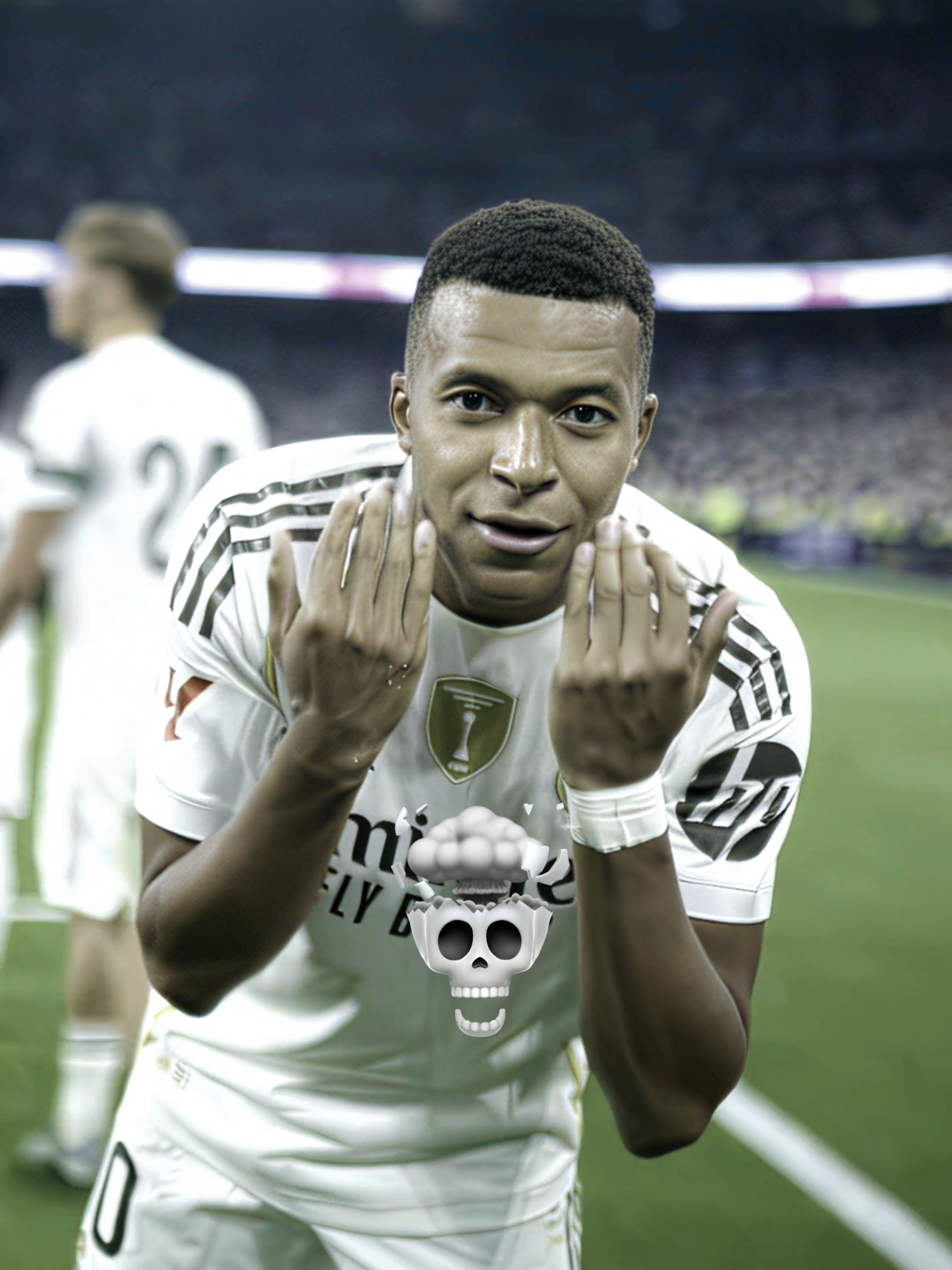 mbappe's match 😍 | No copyright intended. #foryou #foruyou #forupage #celebration #skeleton #goal #fyp #mbappe #realmadrid #edit #xabi #alonso #laliga #mallorca