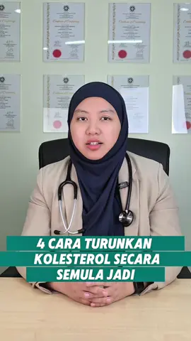 Dah cuba ke? 4 cara turunkan kolesterol jahat secara semulajadi. Natural Ways to Lower Your Cholesterol #kolesterol #cholesterol #kolesteroltinggi #kolesteroljahat #naturalremedy 