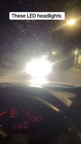 Getting out of hand it’s blinding saw the Holy Ghost #fyp #headlights #foryou #car #bright