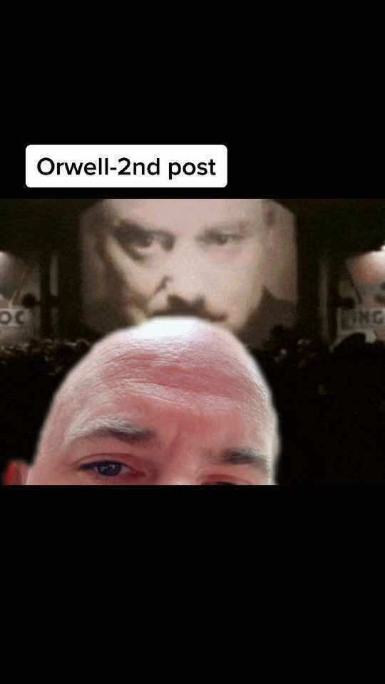 #greenscreen #orwell #literature #novel #dystopian 