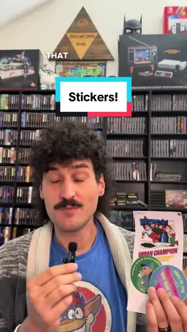 Sticker time! @Lost in the 80s and 90s™️ @Video Game Restoration🇨🇦 #fyp #videogamelover #gamefacts #retrogamingontiktok #videogamehistory 