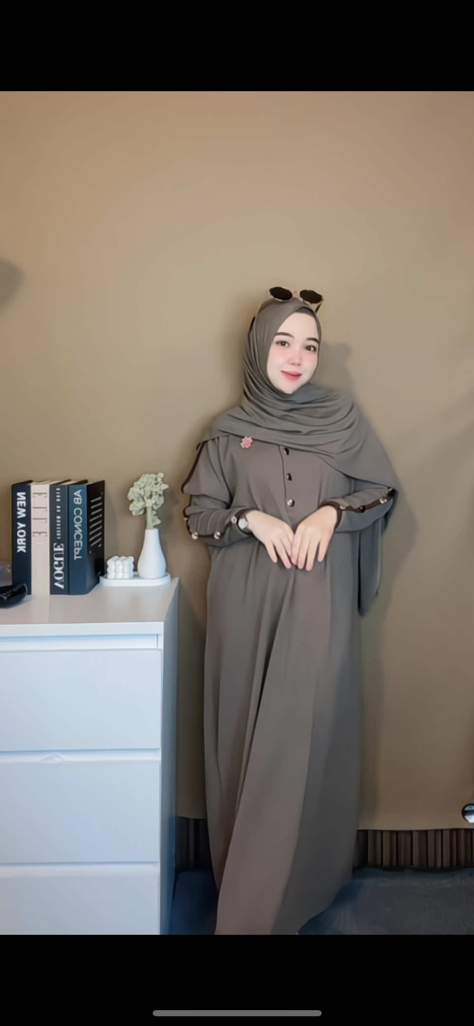 #dresmewah #dresmurah #dresknit #OOTD #ootdhijab #ootdhijabstyle #rekomendasioutfit #fyp 