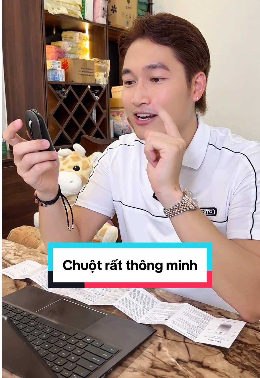 Một con chuột cực kỳ thông minh #chuotmaytinh #chuotmaytinh #tikhub #tikhub #xuhuong 