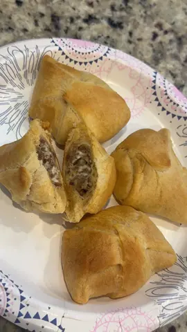 Would you eat a dirty diaper? 👀😂 Don’t worry, it’s just crescent rolls stuffed with breakfast sausage & cream cheese!  #DirtyDiaperChallenge #FoodPranks #FunnyFood #DirtyDiaperRecipe #FoodWithATwist 