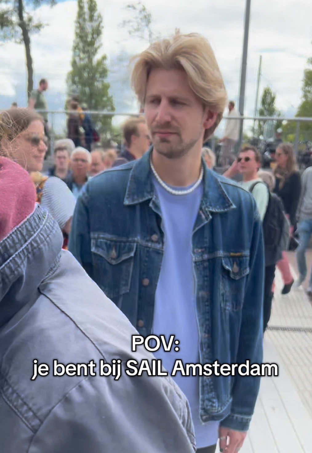 Was maar een beetje druk, hoor ⛵️  #sail #amsterdam #fy #fyp #foryou 