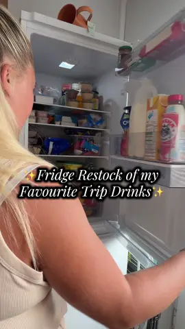 ✨ Brand New Trip Flavours ✨ #tripdrink #newflavours #favourites #fridgerestock #restock 