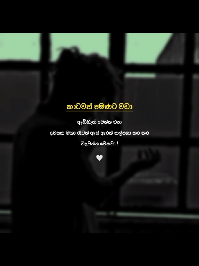 කාටවත් පමණට වඩා ඇබ්බැහි වෙන්න එපා !🤍 #boot #Love #alone #foryou #fyppppppppppppppppppppppp  @Rasindu Tharusha Official 1 @ϟ 𝐖 𝐇 𝐈 𝐒 𝐏 𝐄 𝐑.𝐋𝐊•❗ @𝐘 𝐔 𝐙 𝐙 𝐈 𝐈  🏴‍☠️ 