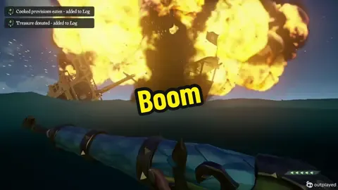 Big booms on #seaofthieves 