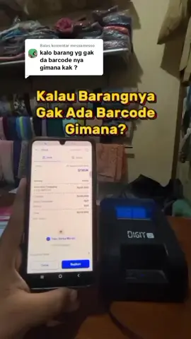 Membalas @messamesso Gak harus pakai barcode yaa, download dulu aja yukk #aplikasi #aplikasikasir #umkm #tipsbisnis #umkmindonesia 