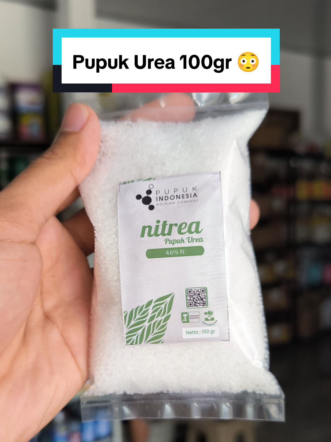 Pupuk Urea Pertumbuhan Daun Batang 100gr #pupuk #urea #tanaman #pertanian #kebun 