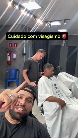 Cuidado com visagismo! #barbearia #visagismo #cortedecabelo 