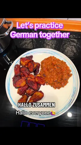 Tag 5: Ghanaisches Essen in Deutschland 🇬🇭🍽️ #GhanischesEssen#30daychallenge #germanlernen #viral_video #creatorsearchinsights 