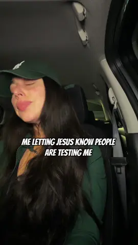 people test the Jesus in me ALL 👏 THE 👏 TIME 👏 who else feels me 😆  #SelfImprovement #bestversion #personalgrowth #moms #momvlog  