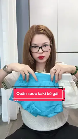 Quần sooc kaki cho bé gái! 7-26kg #melami #quanaotreem #quansoockakibegai #quankakichobegai 