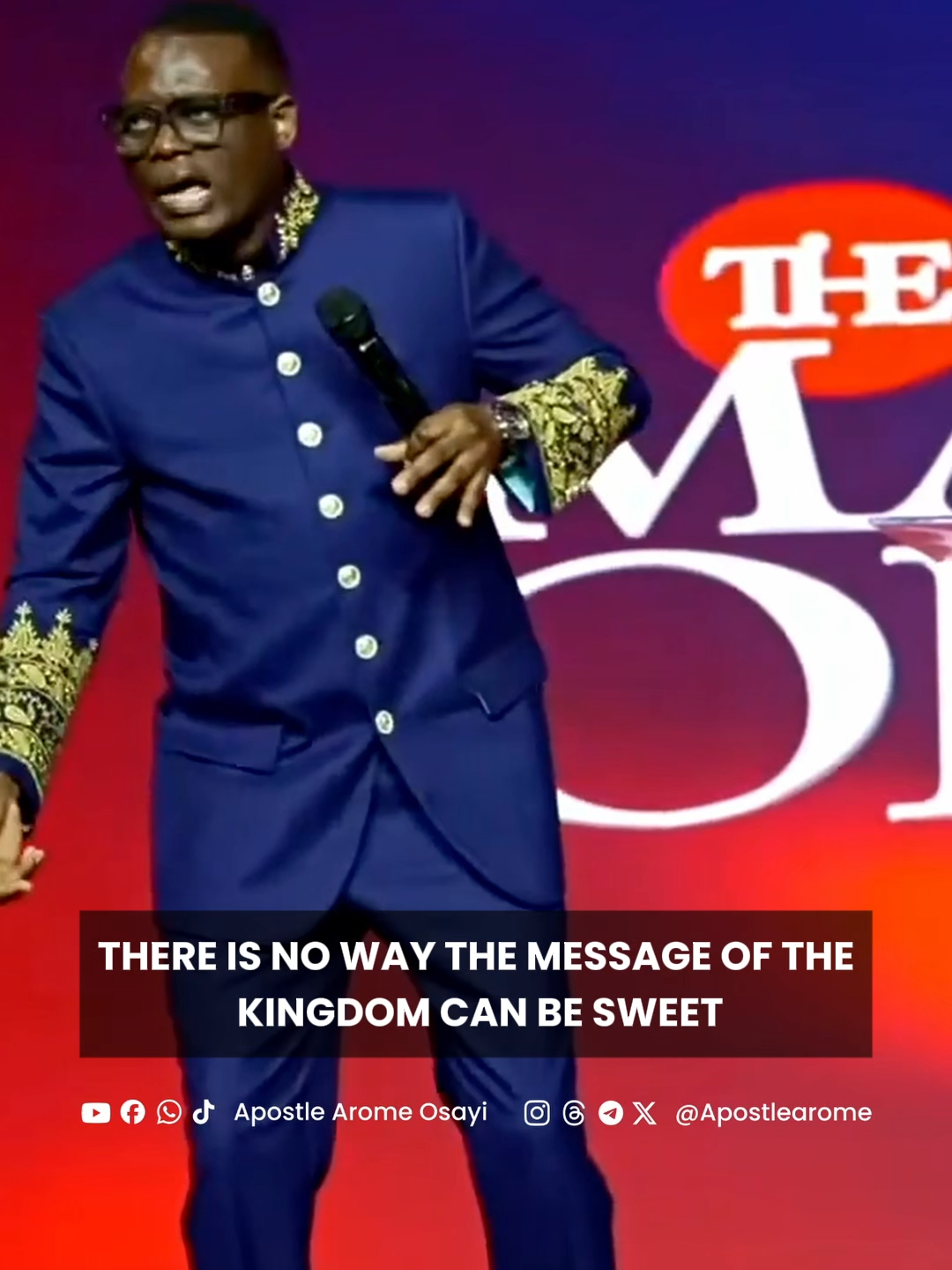 The message of the kingdom is not designed to be sweet—it confronts the flesh and dethrones everything that competes with Christ. || Dr. Arome Osayi  #apostolicinvasion #apostlearomeosayi #rcnglobal