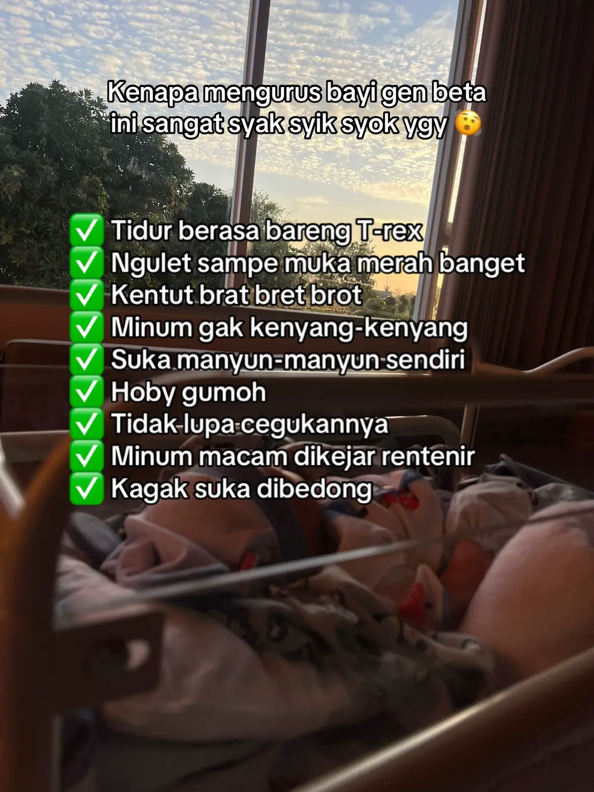 Agak syok ya sebagai Ibu Baru 😅 Ini semua bayi sepertinya begini atau hanya si Gen Beta 🤣 #bayigenbeta2025 #bayilucu #pertumbuhanbayi #bayisehat #genbetababy 