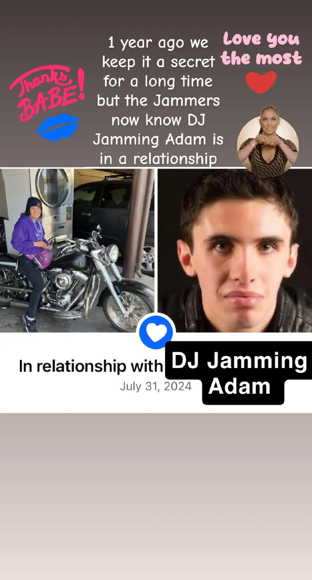 🚗 Journey to this moment: Meeting Adam has been a transformative experience for me. I shared my struggles with him, and he responded with empathy and kindness, choosing to stand by me during a difficult time. He's become an indispensable part of my life, offering a sense of belonging and connection that I'd been missing since my girlfriend passed away. His unwavering support has been a source of strength and inspiration for me. @djjammingadam #iloveyou #iloveyousomuch #iloveyoubaby 