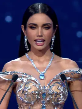 Veena tra lời ứng xử top5 #missuniverse #veenapraveenar #missuniversethailand 