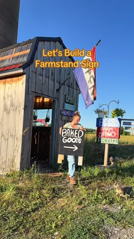 I love how this song turned out 🥰🖤🍪🌿 #farmstand #diysign #diyproject 