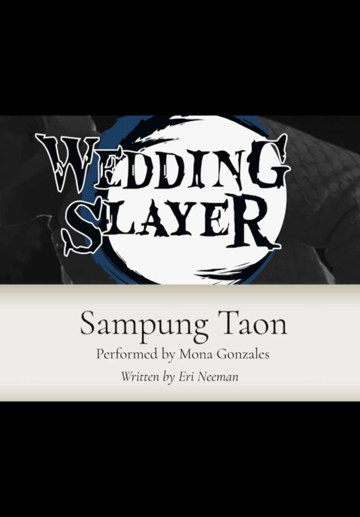 The lyric video of 