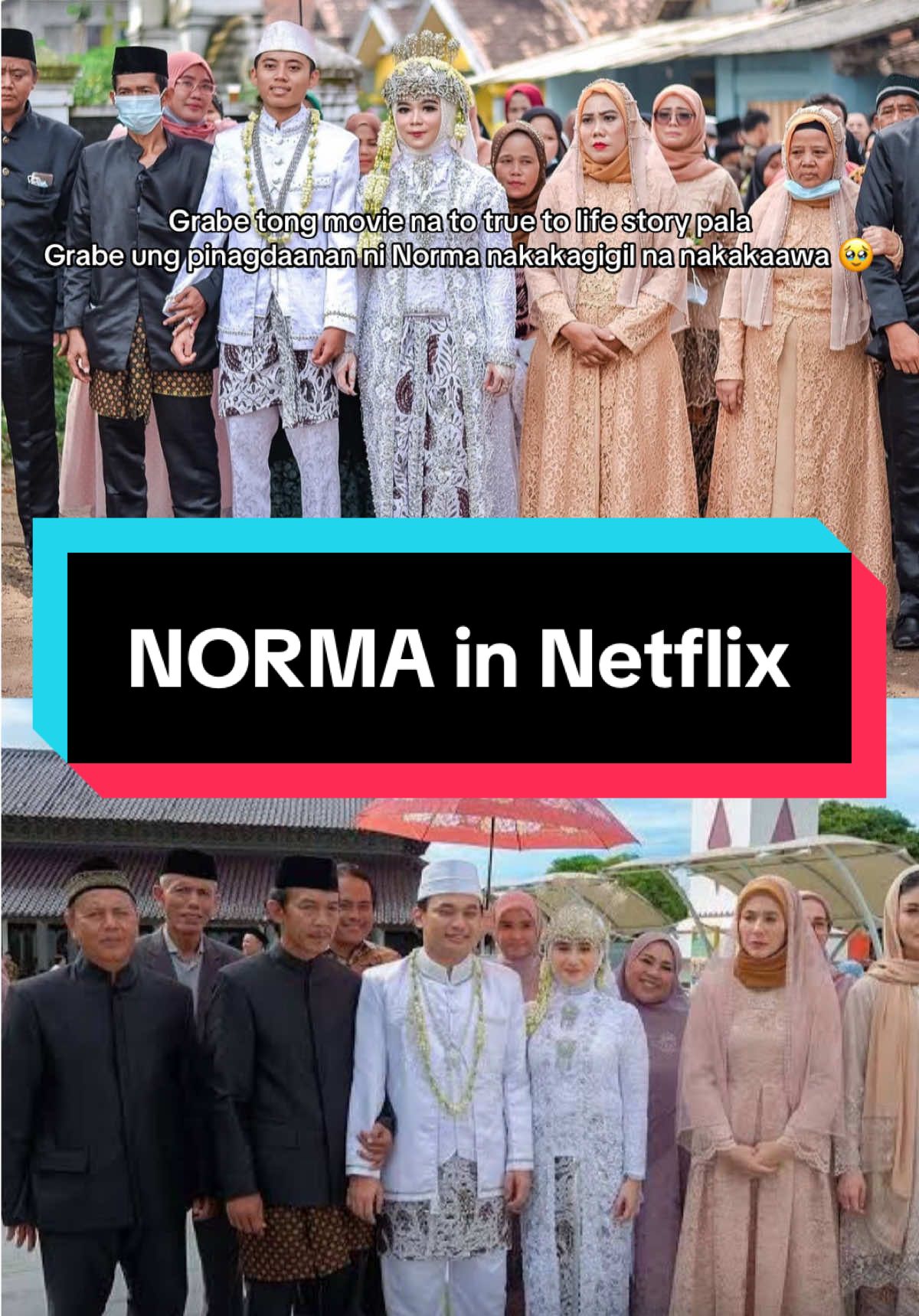 Grabe may mga ganitong klaseng nanay pala talaga! I wish Norma all the happiness in life 🥺❤️ #Norma #indonesianmovie #netflix  #truestory 