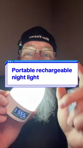 Portable rechargeable Night light.  #lamps #ambientlighting #homelighting #projectorforbedroom #babylamp