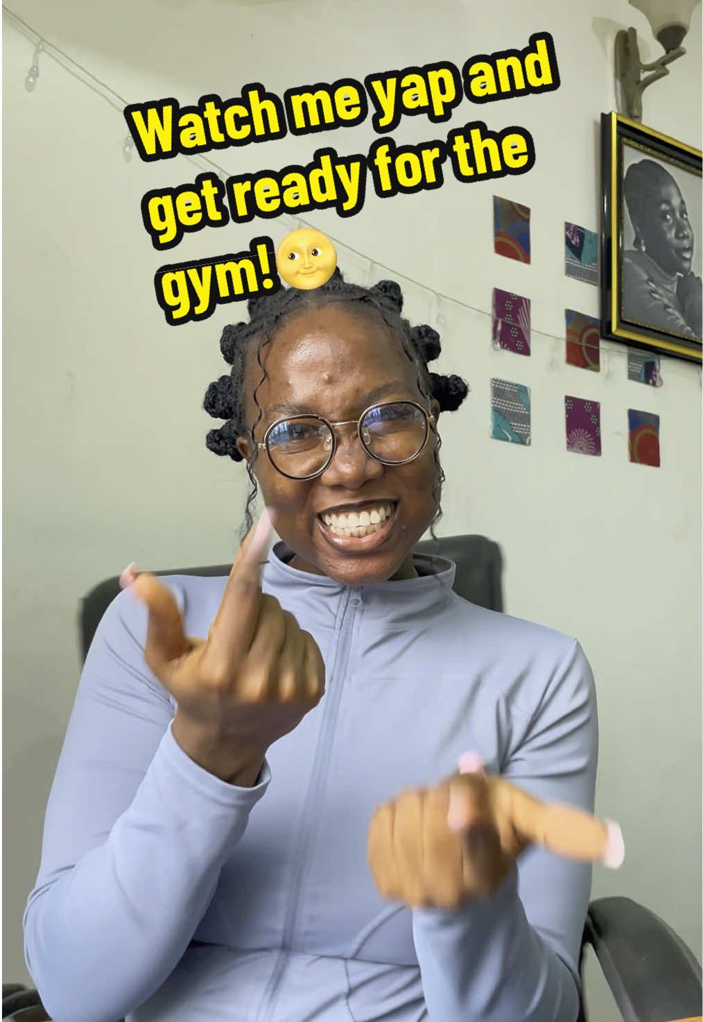 Watch me rant and get ready to workout because I love interacting with you guys🥹 and working out is the only thing I do🥲  . Change my story Jehovah! Change my story🤣🤣 . Should I have gone with the crop top or my final choice is perfect?🌝 . #preciousenobohien #gymgirly #gym #gymoutfit #getreadywithmeforthegym 