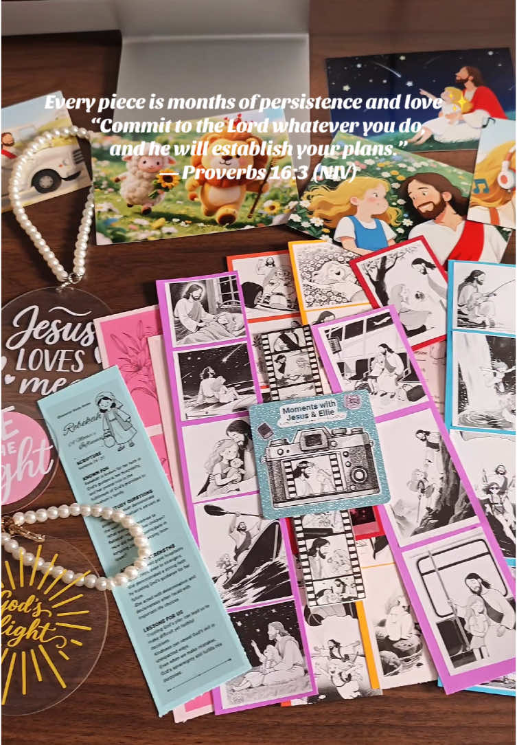 Every piece is months of persistence and love ✨ “Commit to the Lord whatever you do, and he will establish your plans.” — Proverbs 16:3 (NIV) #faithtag #jesuslovesyou #christiangirl #bibleverse #jesus #biblejournaling #godisgood #giftideas #biblecrafts 