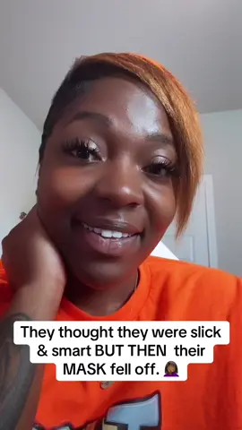 They thought they were slick & smart BUT THEN  their MASK fell off. 🤦🏾‍♀️ #fyp #npd #npdawareness #narcissism #narcissist 