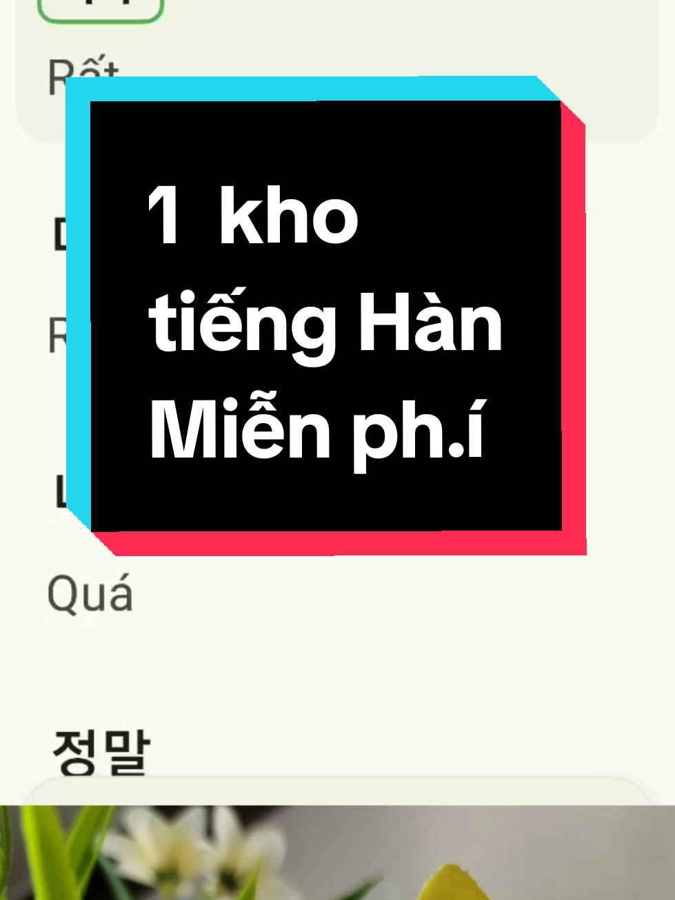Có bạn nào đang loay hoay tìm tất cả tất tần tật những gì liên quan đến tiếng hàn  từ căn bản đến nâng cao không như : từ vựng, ngữ pháp, dịch câu, bài luận văn. dịch anh. việt. hàn....nói chung cái gì cũng có. Nếu muốn thì bình luận vào bài  mình, mình  chỉ cho nha. K tốn 1 xu nào. Chúc các bạn học tốt nha.  #hoctienghan #tienghan #hanquoc #hanquoc한국 