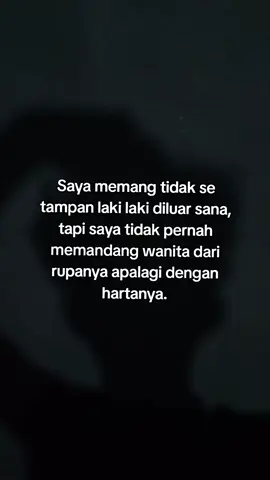 karna apa? Karna saya tulus.