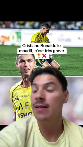 Cristiano Ronaldo est maudit: une énième défaite en finale avec Al Nasr… c’est triste #cristianoronaldo #cr7 #alnasr #defaite #finale 