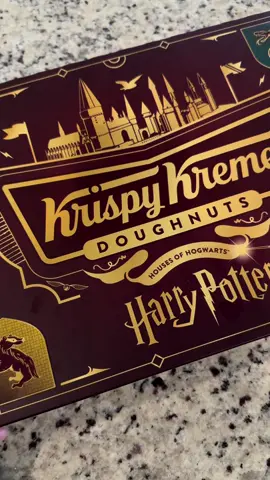 Limited edition Harry Potter Krispy Kreme donuts! @Krispy Kreme 🪄