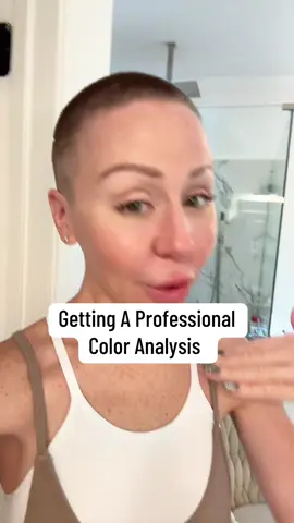 Getting my Colors Professionally Analyzed by @TheColorCountess As Americas top Psychic Medium Over the last year I shaved my head for my bestie to reveal my “natural” hair color instead of Red. I thought this completely changed my color season so I began dressing in “soft summer” . Then Megan reached out and we did my colors and my gosh was I so happy to find out that I wasn’t in fact a soft summer. She is absolutely fabulous and was such a blessing on my life. Now during sessions I will no longer look grey and lifeless but full of color and Autumn glory! Thank you for coming to my home and making me feel myself again! I know we are just a spirit in a body but might as well look good while we are on this journey! #coloranalysis #psychic #fyp #fashion #wow 
