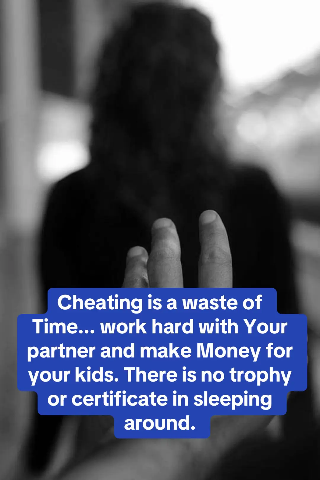 Cheating is not just betrayal, it is poverty of the heart. It wastes time, it wastes trust, it wastes the future you could have built together. There is no prize in sleeping around, no medal for breaking someone’s soul, no certificate for destroying your home. What truly lasts is loyalty, the kind that says “We may struggle today, but together we will rise tomorrow.” What truly shines is two people holding hands through storms and building a legacy of love, trust, and wealth for their children. At the end of the day, it’s not the number of people you’ve slept with that will stand with you when life gets hard, it’s the one partner who chose to stay, to love, to fight, and to grow with you. So, protect your love, work hard with your partner, and build the kind of life that your kids will be proud of. Because true love and loyalty will always be worth more than momentary pleasure. ❤️