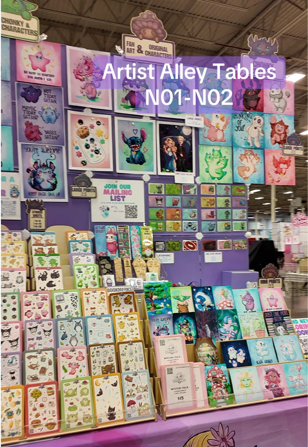 Come see us #artistalley #convention #comiccon #fairfaxcomiccon 