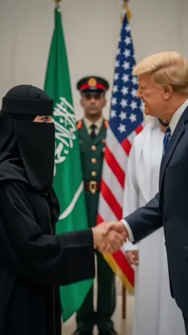 Meeting with USA President Trump 🇺🇸❤️🇸🇦 #saudiarabia🇸🇦 #ksa🇸🇦 #jeddah #riyadh #noorsaudia 
