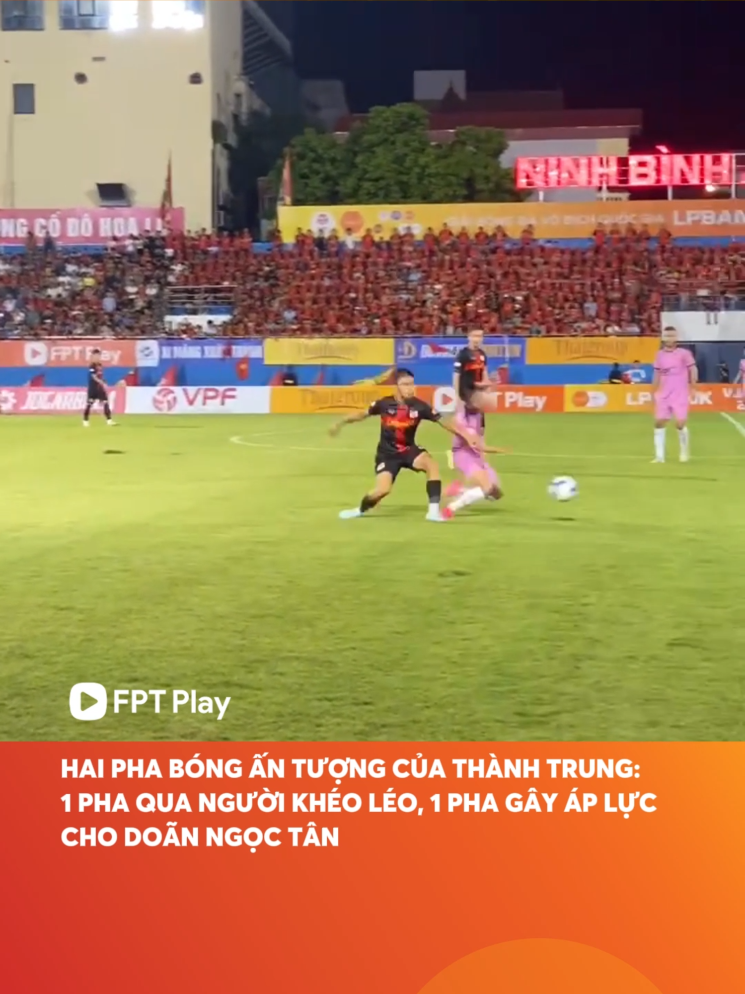 Cầu thủ Việt kiều Trần Thành Trung để lại nhiều ấn tượng trong trận đấu với Đông Á Thanh Hóa #FPTPlay #VLeague #VL1 #LPBank #LPB #SportsOnTikTok #fptbongdaviet