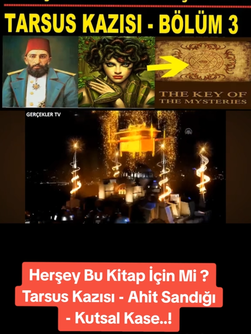 Herşey Bu Kitap İçin Mi ? Tarsus Kazısı??? #tarsuskazısı #ayasofyacami #ahitsandığı #kutsal #kase 